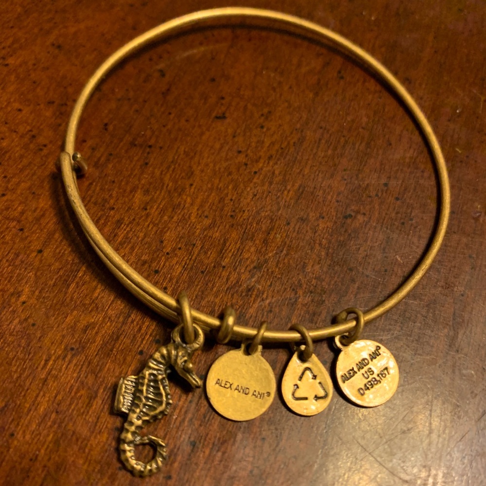 Alex and Ani Seahorse Bracelet - Picture 2 of 2